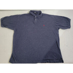 Polo Ralph Lauren Men’s XL Classic Fit Dark Grey/Gray Golf Polo Shirt COTTON